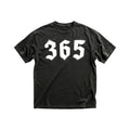 Camiseta 365 Grunge - Preta Estonada