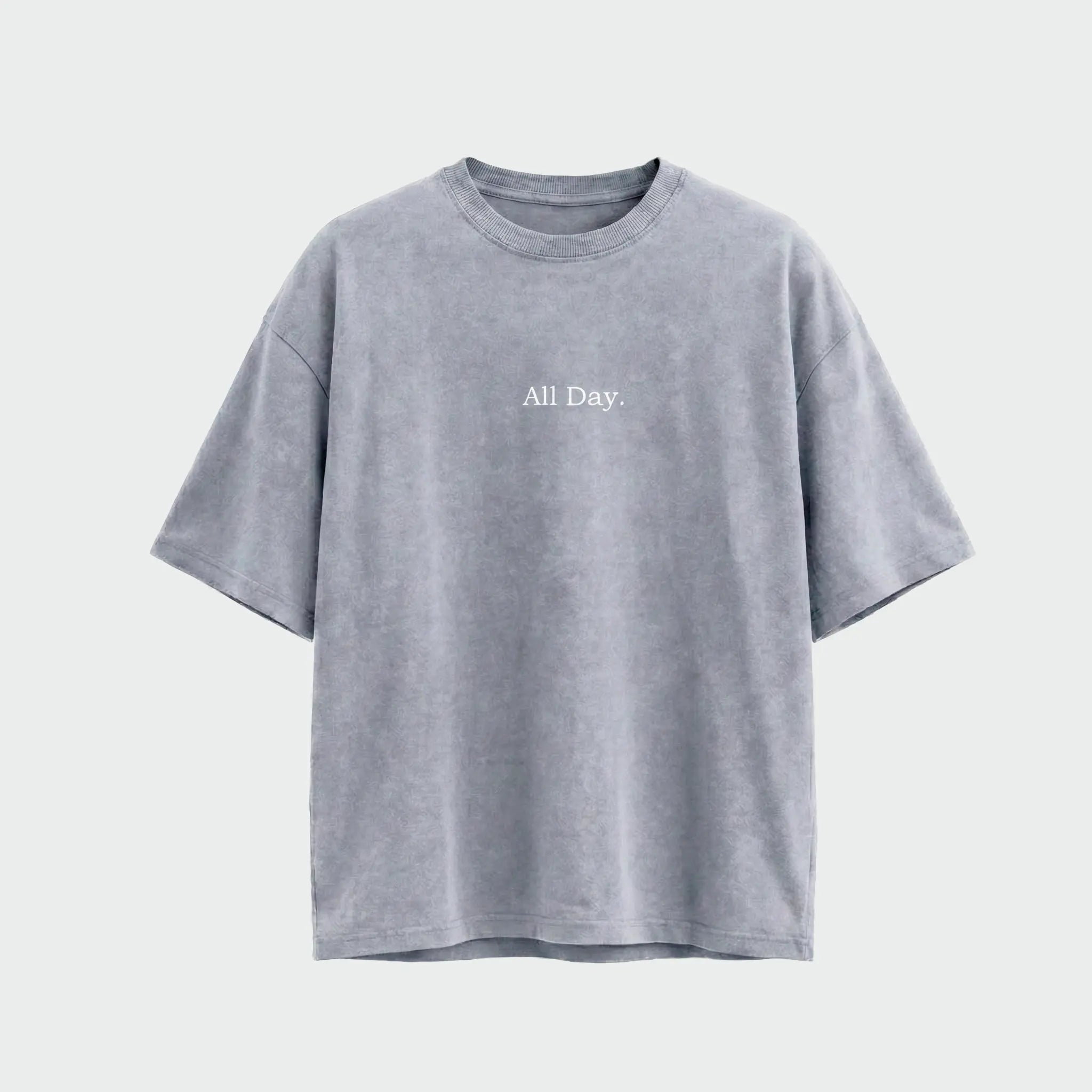 Camiseta All Day/Team 365 - Cinza Estonado