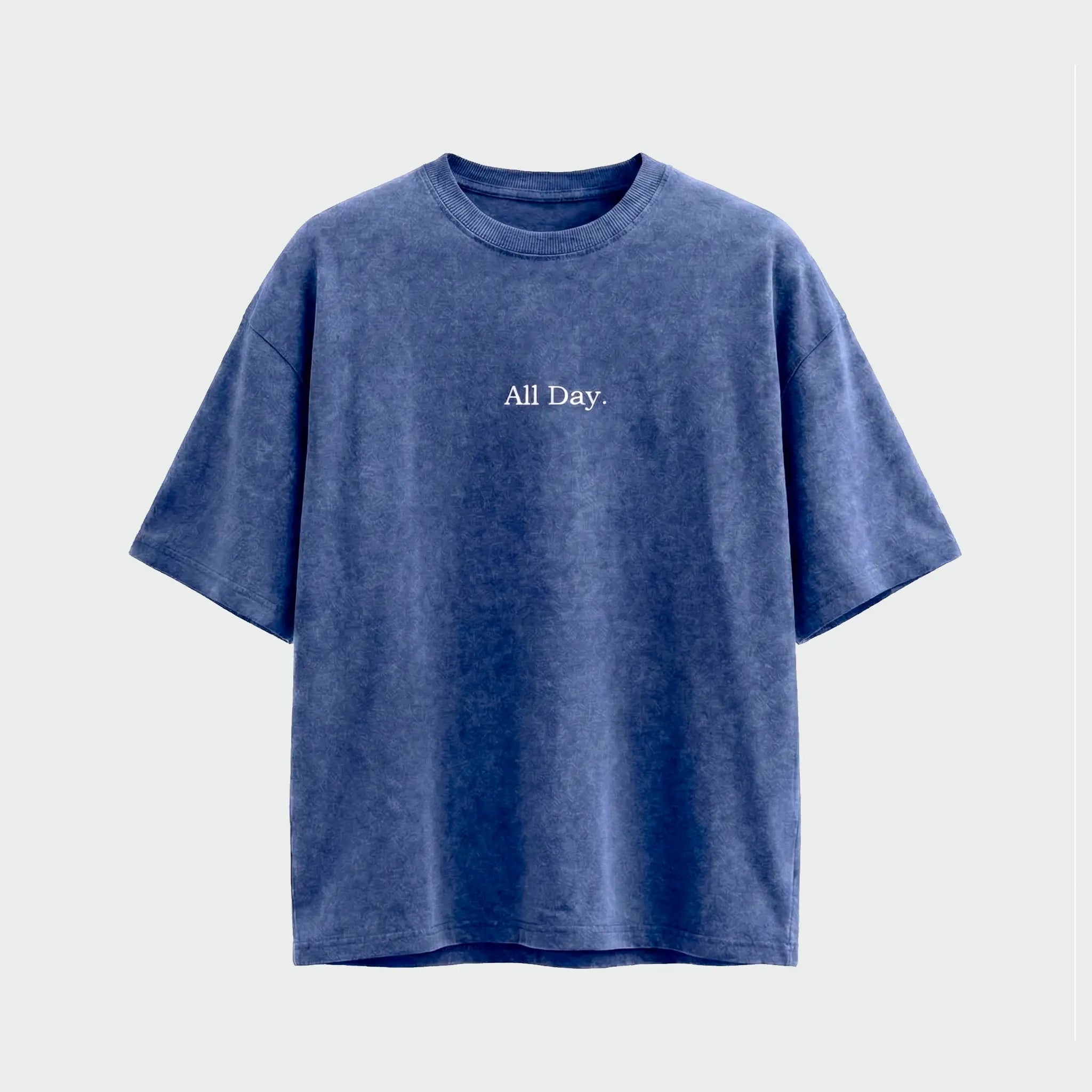 Camiseta All Day/Team 365 - Azul Estonado