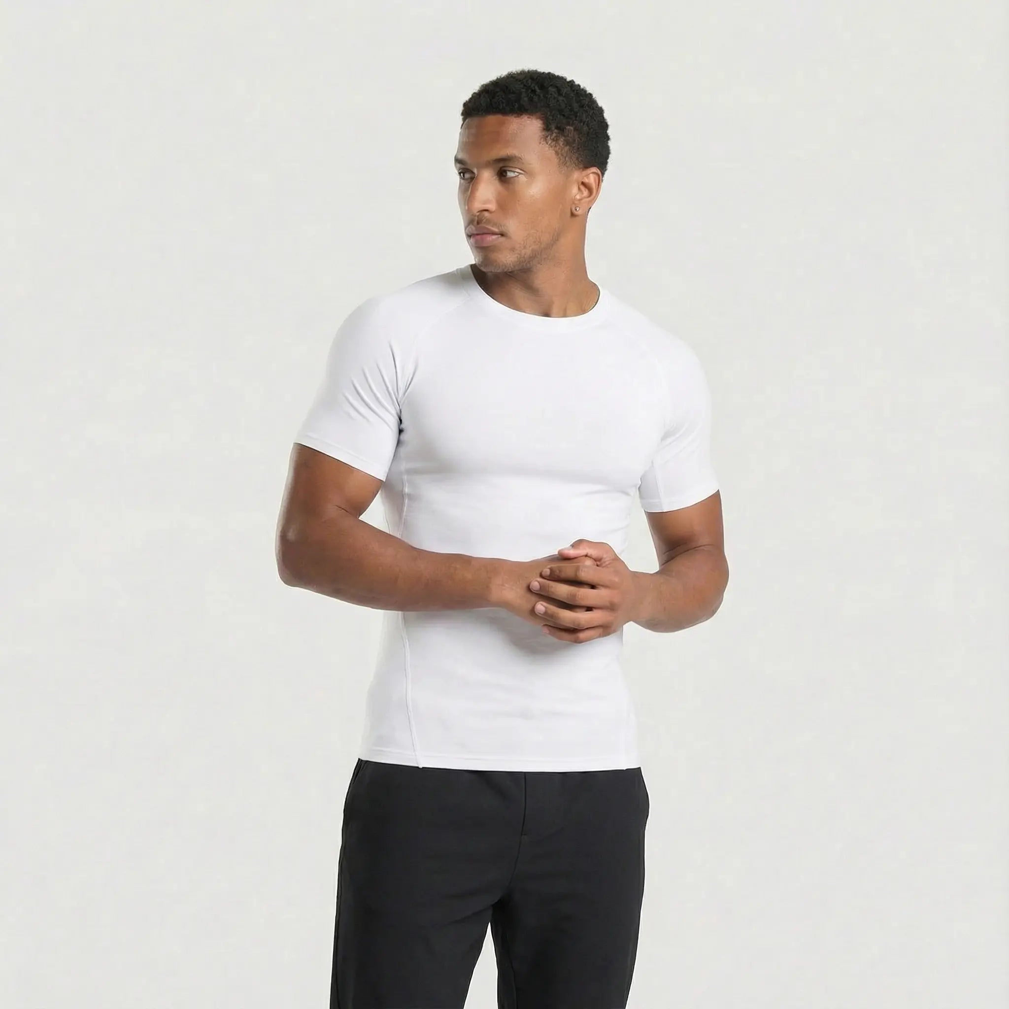 Camiseta Compressão Gym - Branca