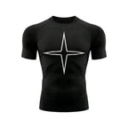 Camiseta Compressão TUFF Fagulha - Preta