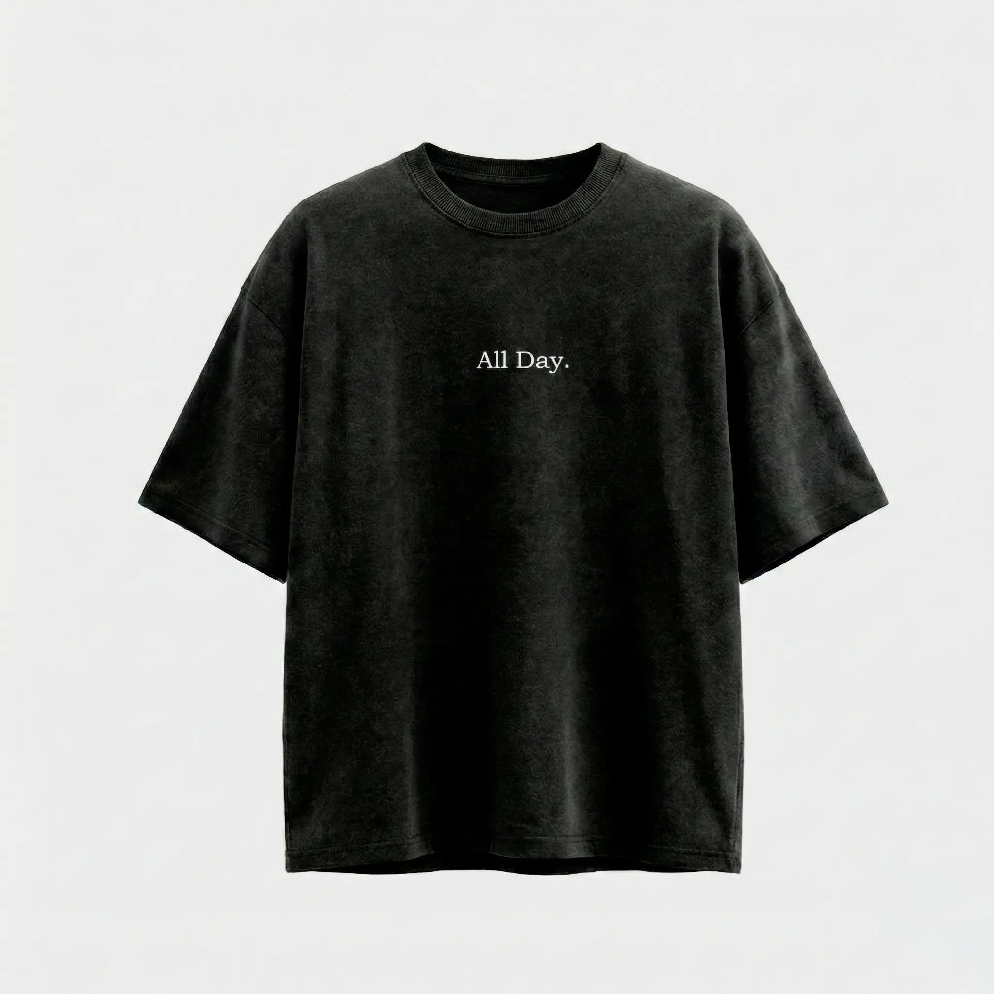 Camiseta All Day/365 - Preta Estonado