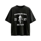 Camiseta Fearless - Preta Estonada