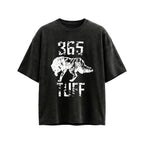 TUFF Triple T-Shirt - Washed Black