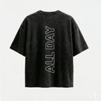 Camiseta TUFF/All Day - Preta Estonado