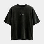 Camiseta All Day/TUFF - Preta Estonado