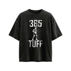 TUFF Triple T-Shirt - Washed Black