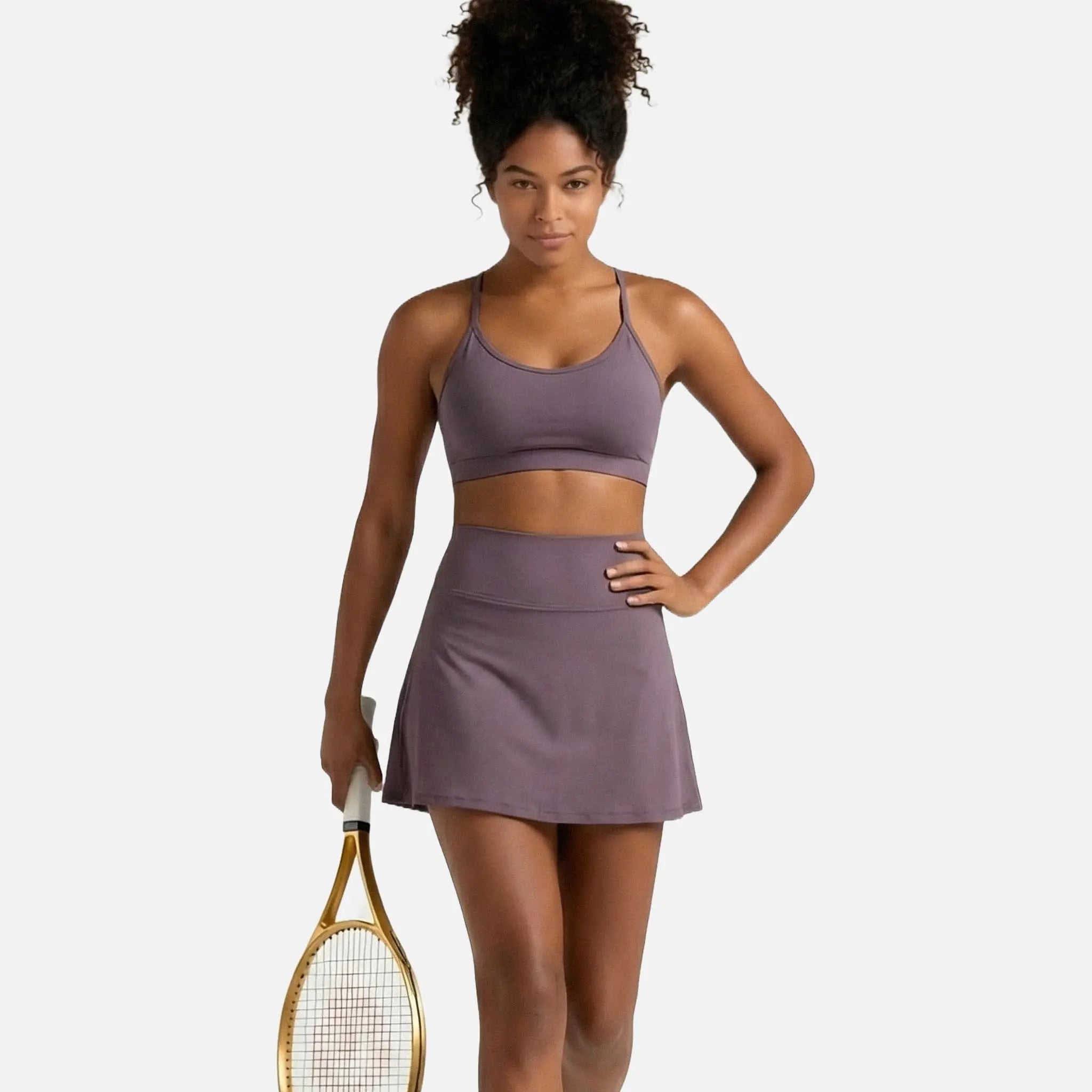 Conjunto Tenista Pro - Roxo Açaí