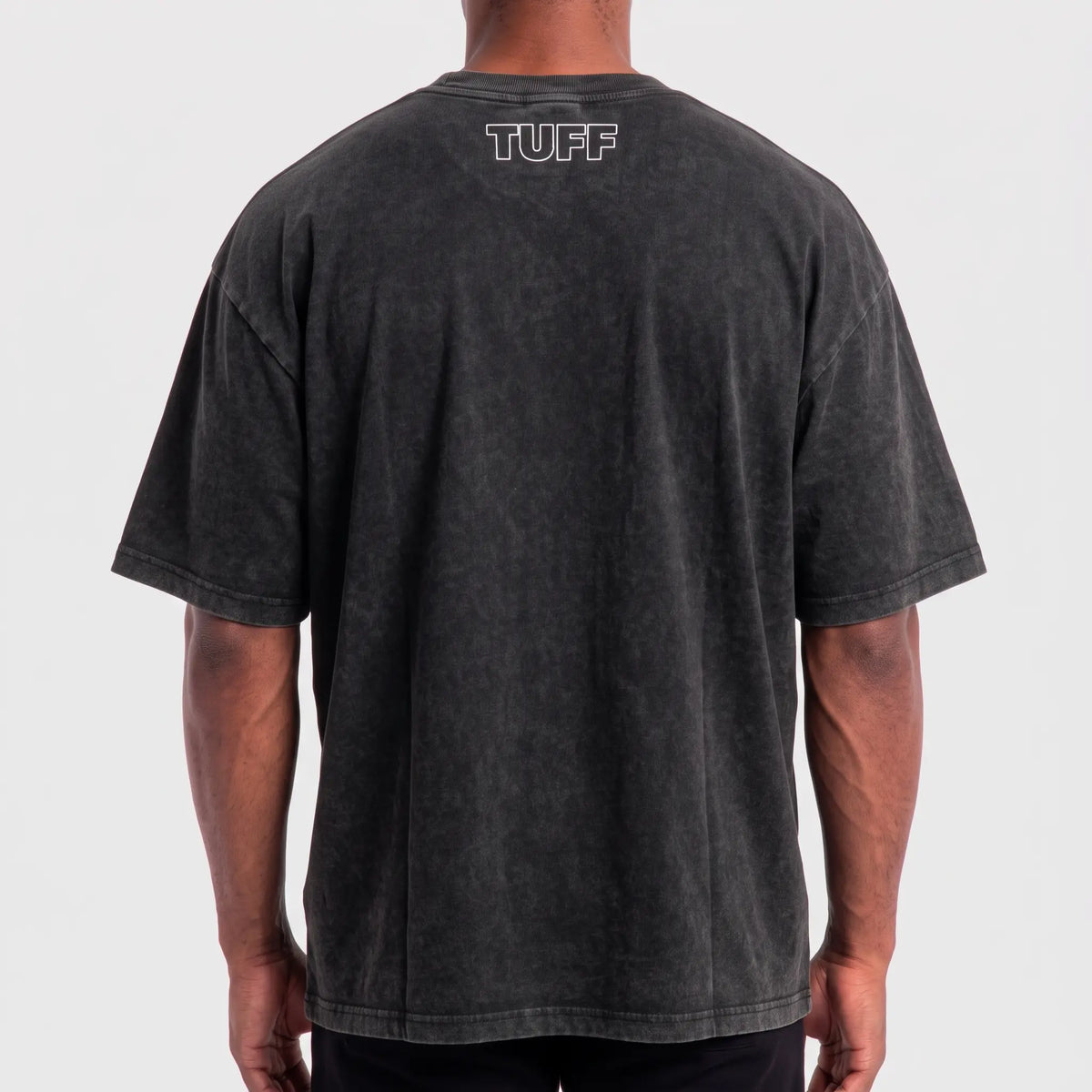 Camiseta 365 Grunge - Preta Estonada