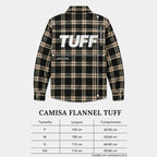 Camisa Flannel TUFF - Marrom