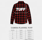 Camisa Flannel TUFF - Vermelha