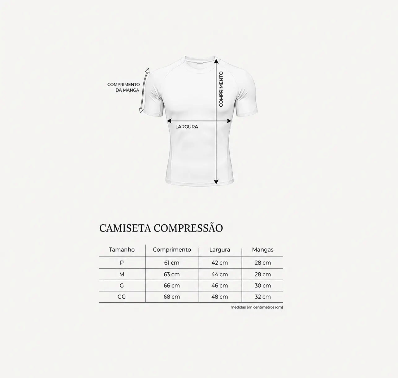 Camiseta TUFF Compressão - Branca