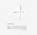Camiseta Manga Longa Hand - Branca