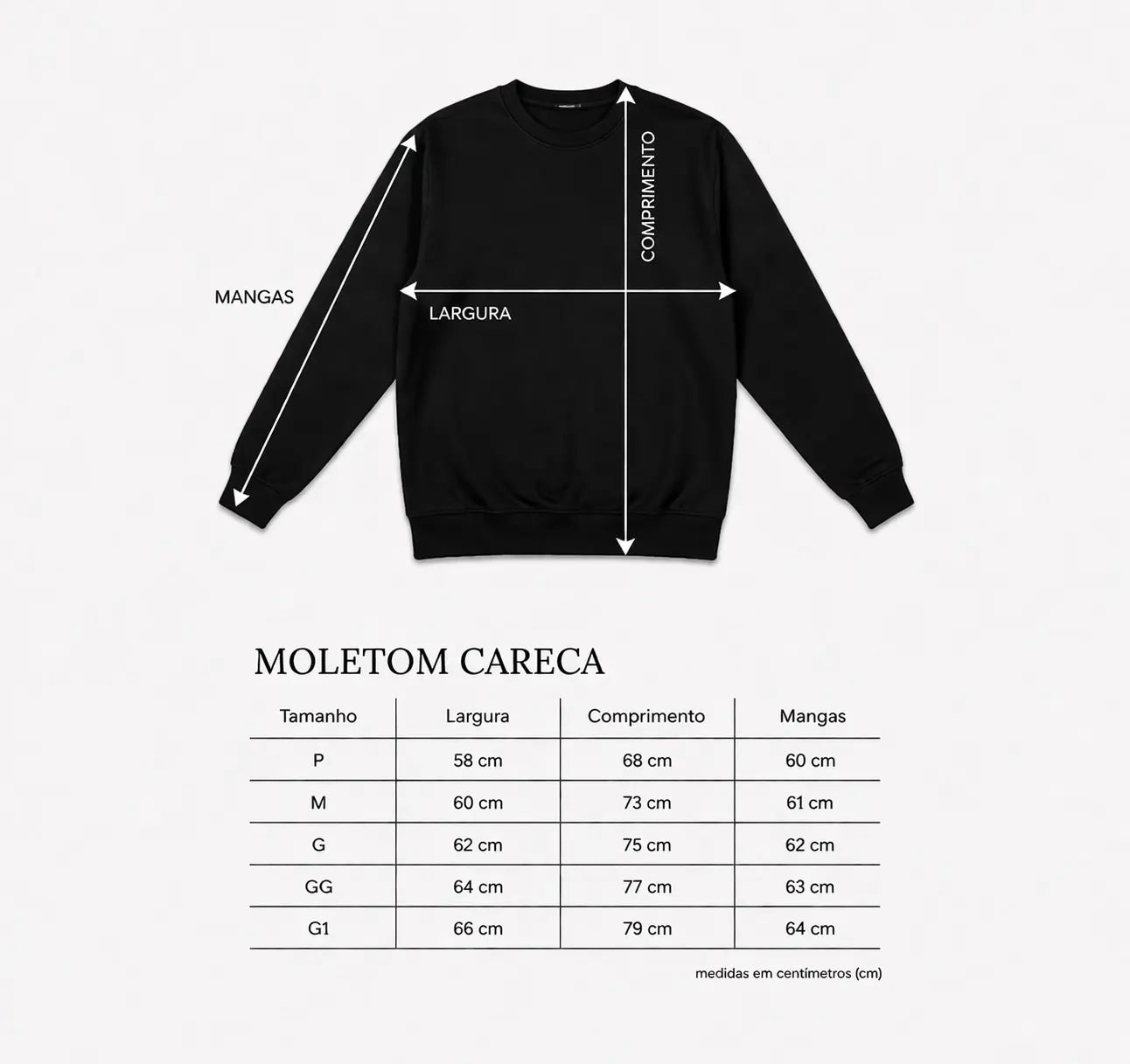 Moletom Careca TUFF Triple - Preto
