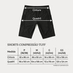 Shorts Compressão TUFF All Day - Preto