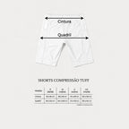 Shorts Compressão TUFF - Branco