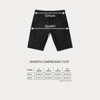 Shorts Compressão TUFF - Preto
