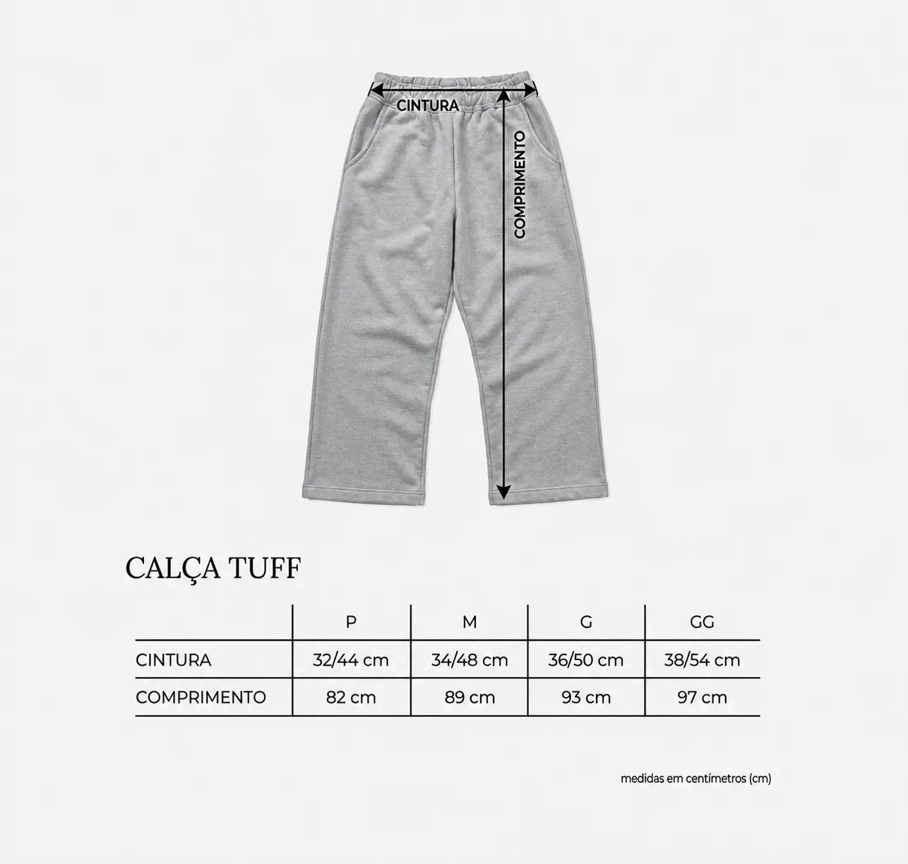 Calça 2TUFF - Cinza