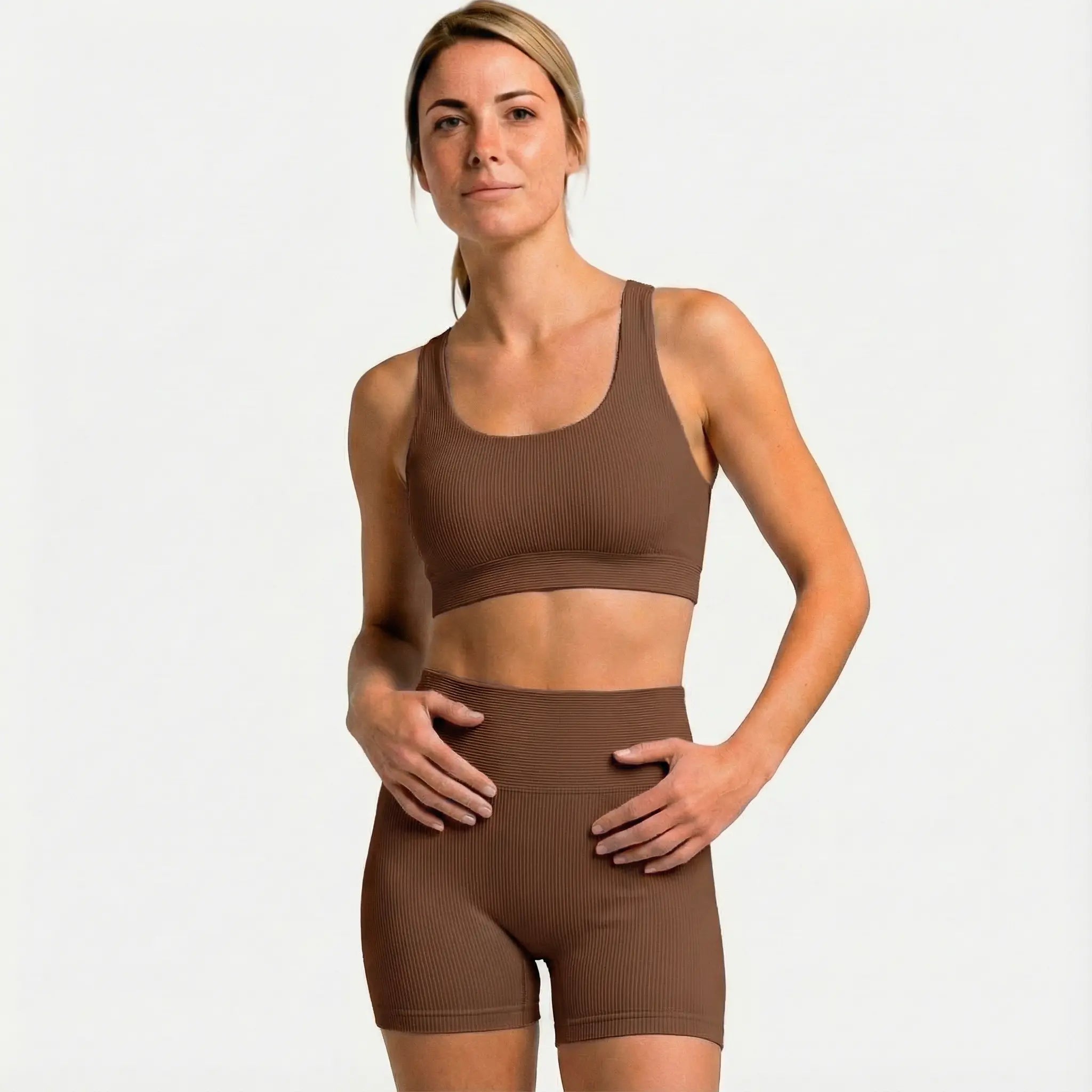 Conjunto Pump - Marrom