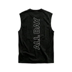 Regata TUFF/All Day Vazado - Preta