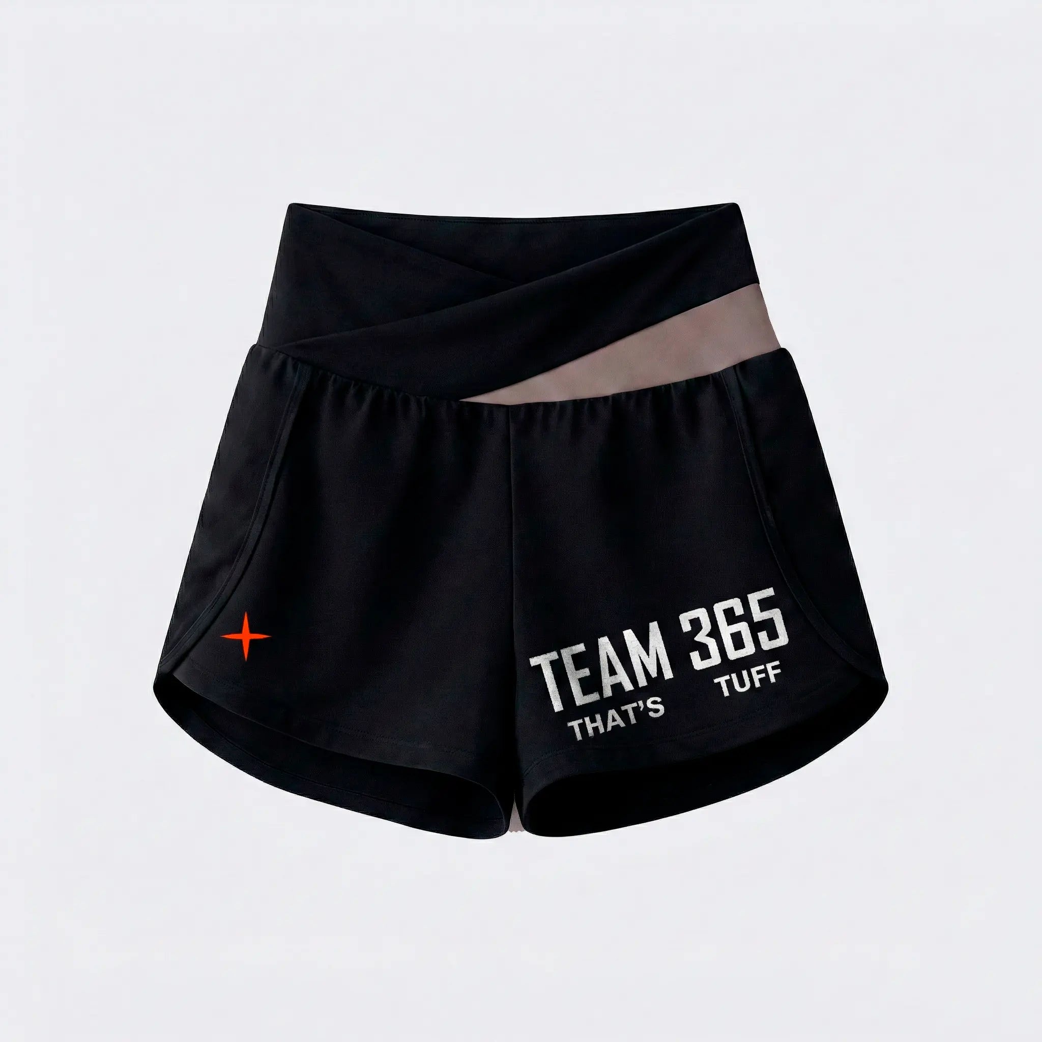 Shorts TUFF RUN Team 365 - Preto