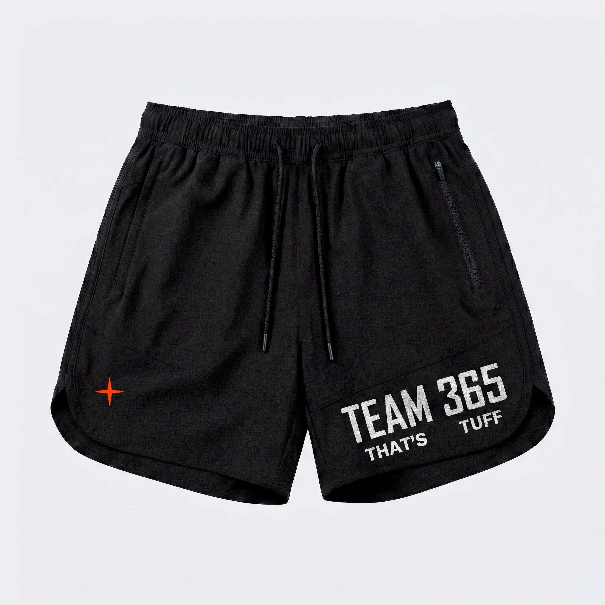 Shorts TUFF RUN Team 365 - Preto