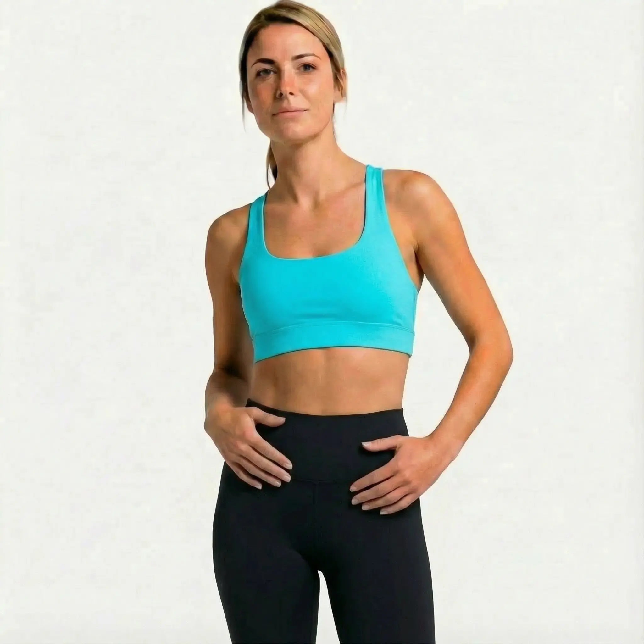 Top Nadador - Azul Turquesa