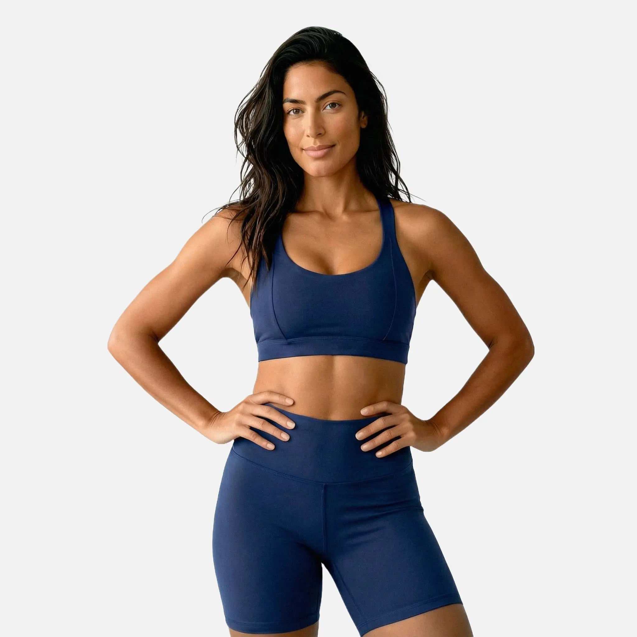 Shorts Conforto - Azul Marinho