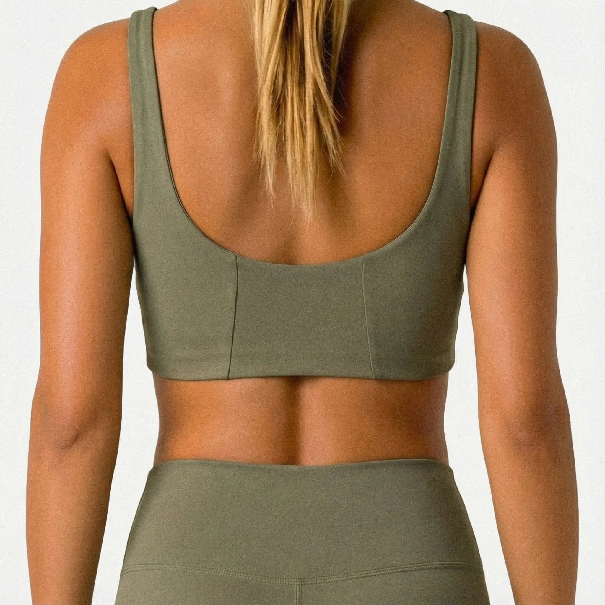 Top Pro Sem Costura - Castanho