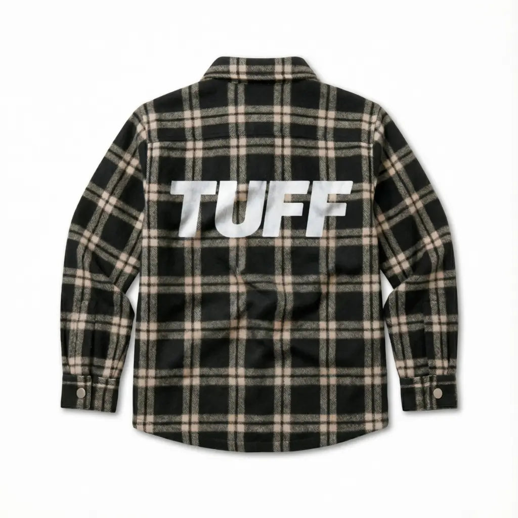 Camisa Flannel TUFF - Marrom