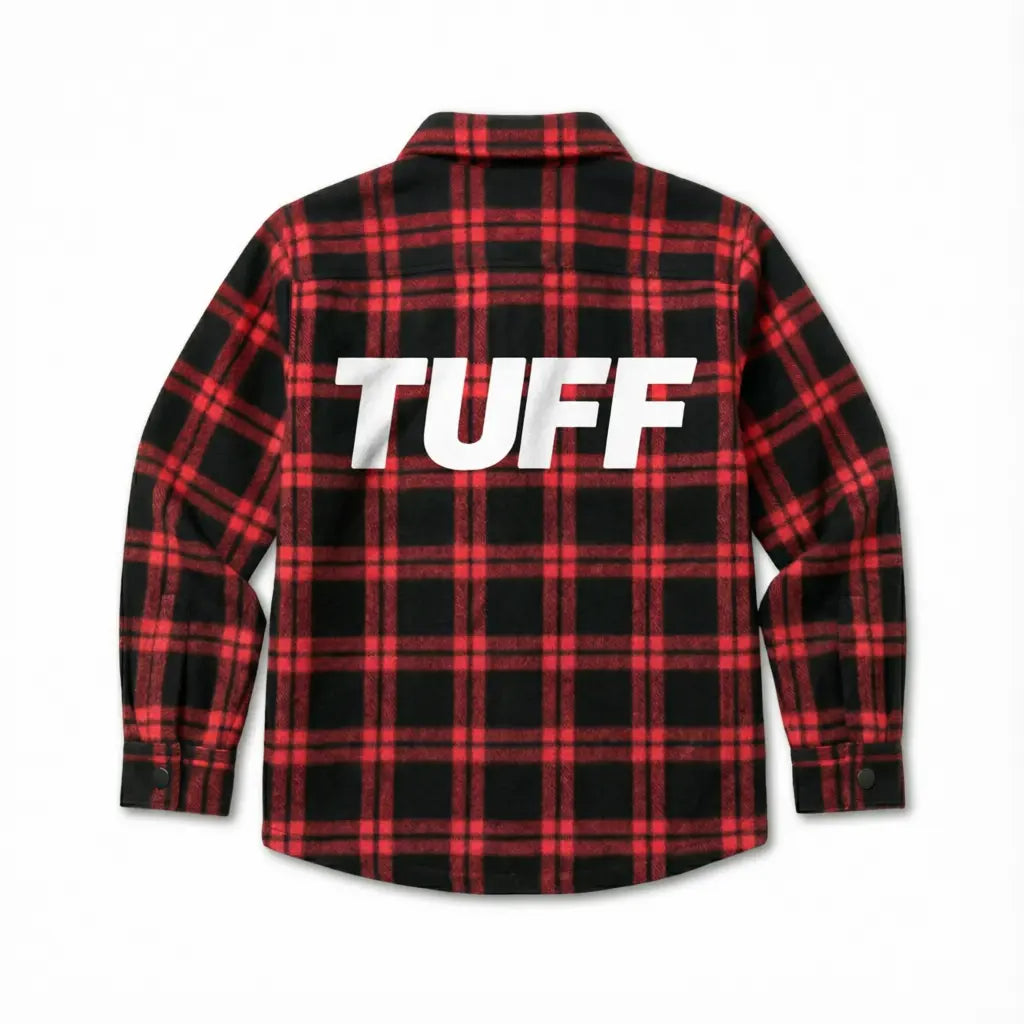 Camisa Flannel TUFF - Vermelha