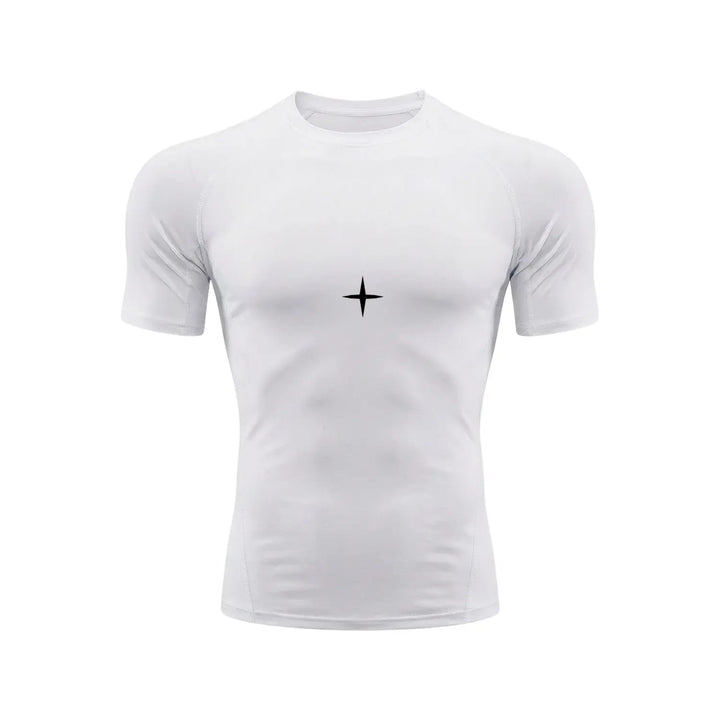 Camiseta TUFF Logo Compressão - Branca