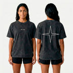 Camiseta All Day/TUFF - Preta Estonado