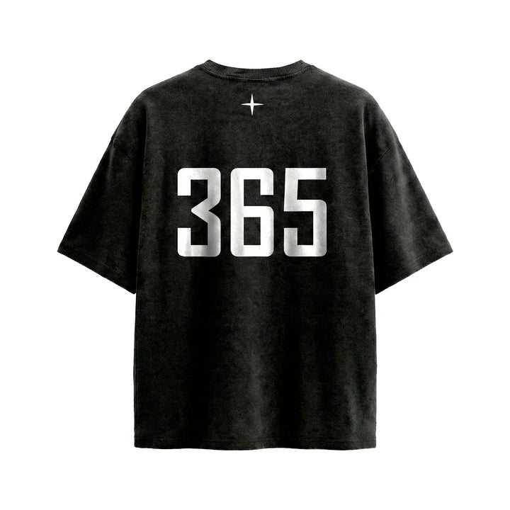 Camiseta All Day/365 - Preta Estonada