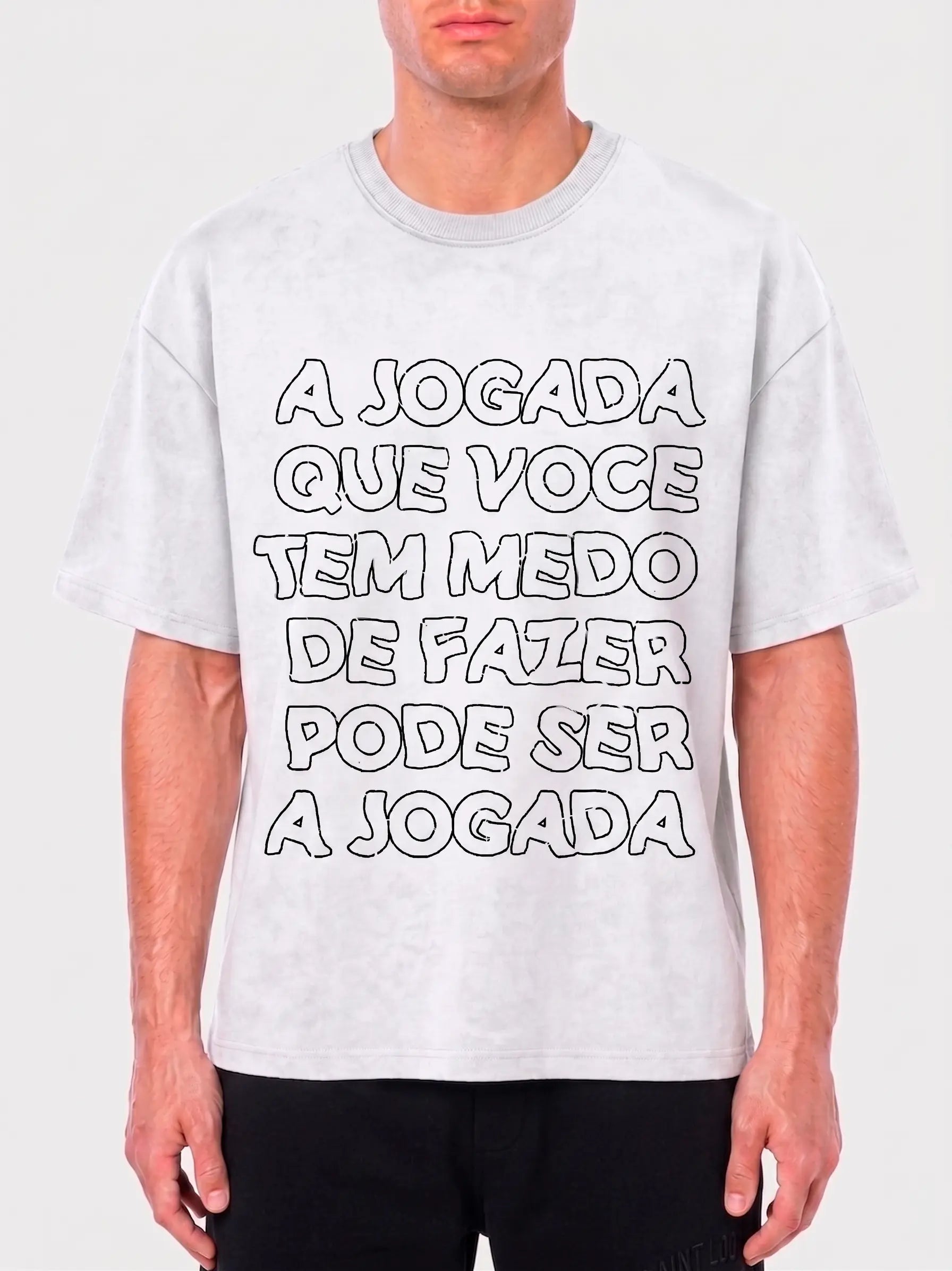 Camiseta A Jogada - Branca