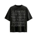 Camiseta A Jogada - Preta Estonada