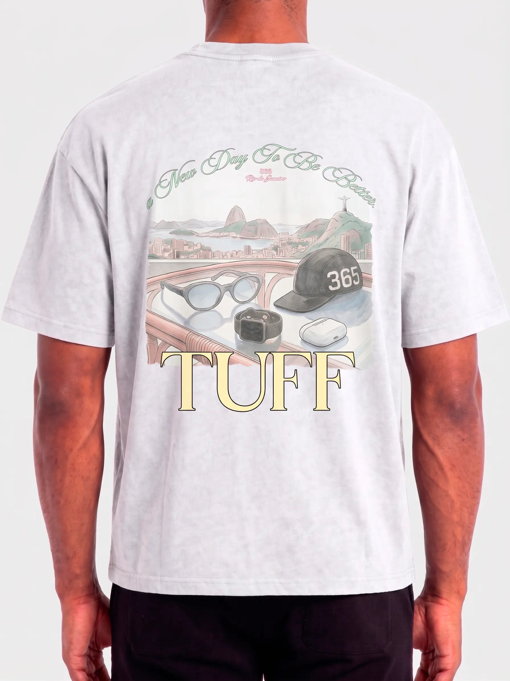 Camiseta TUFF Rio de Janeiro - Branca