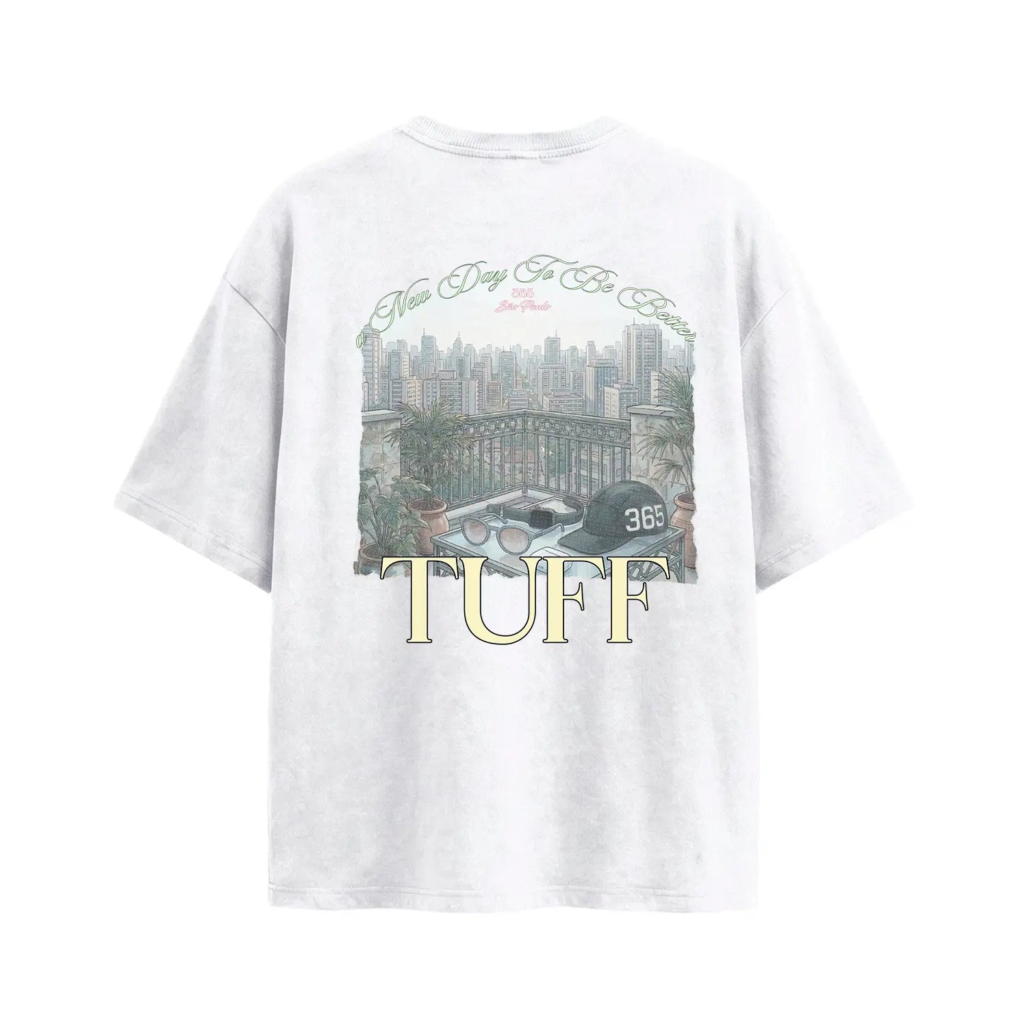 Camiseta TUFF São Paulo - Branca