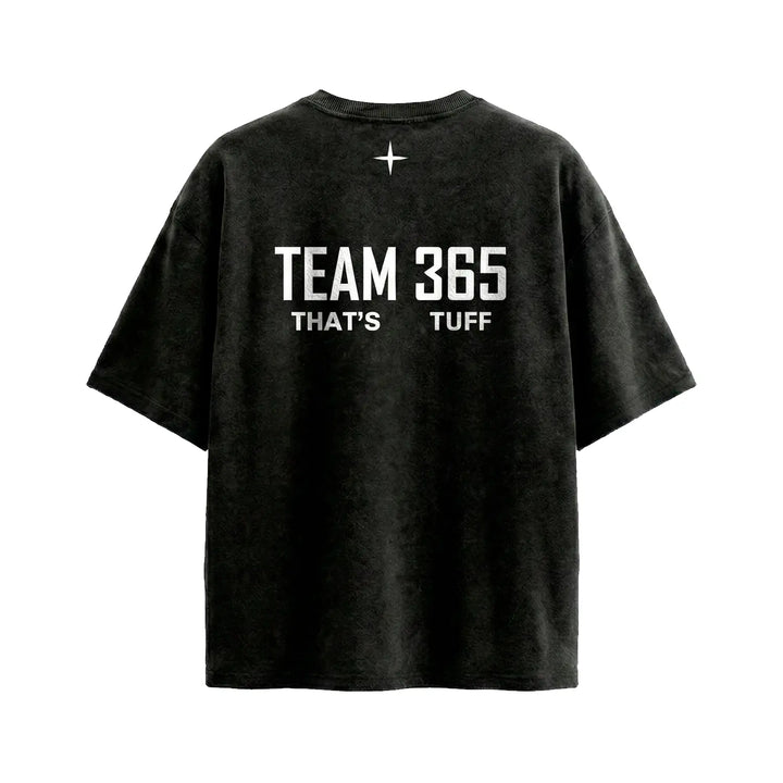 Camiseta All Day/Team 365 - Preta Estonada
