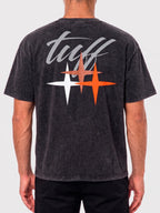 Camiseta TUFF Triple - Preta Estonado