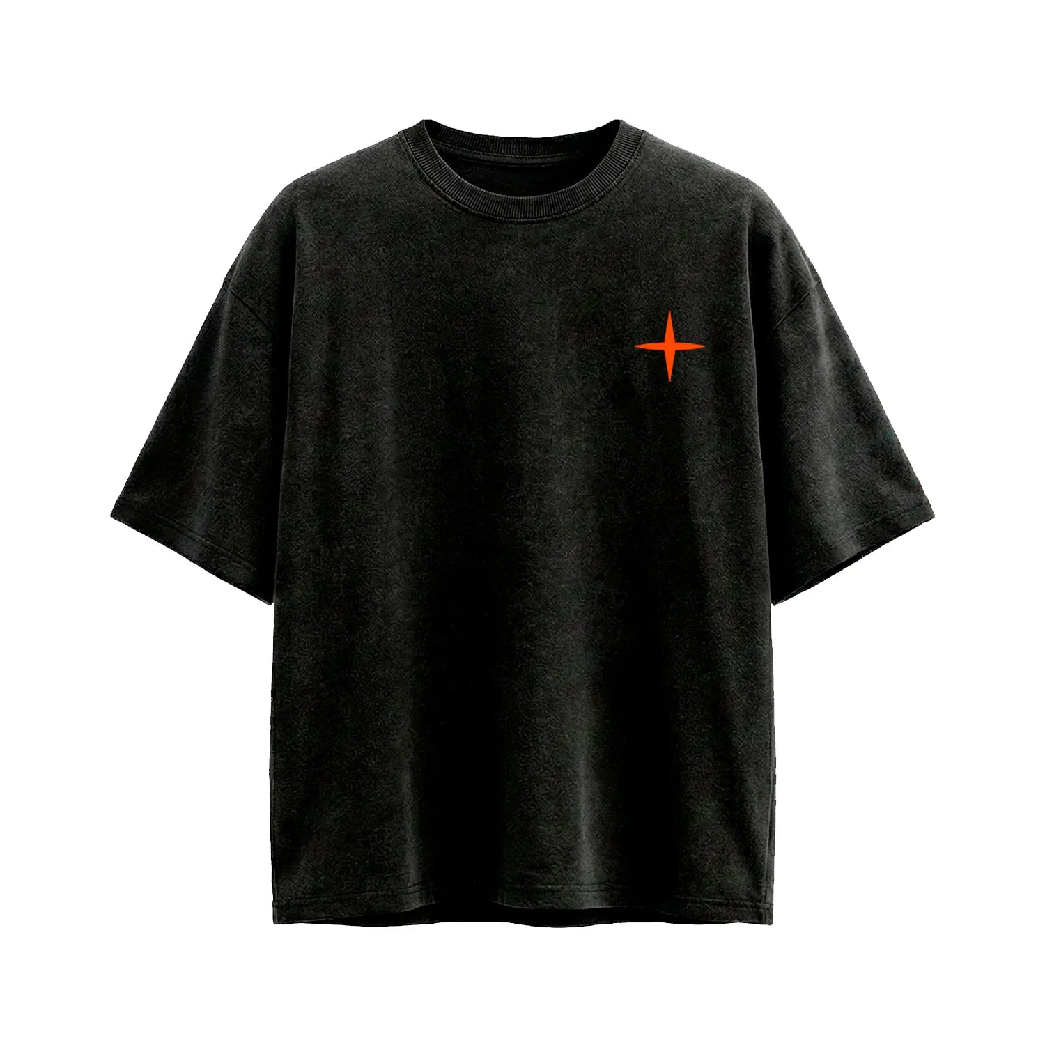 Camiseta TUFF/All Day - Preta Estonado