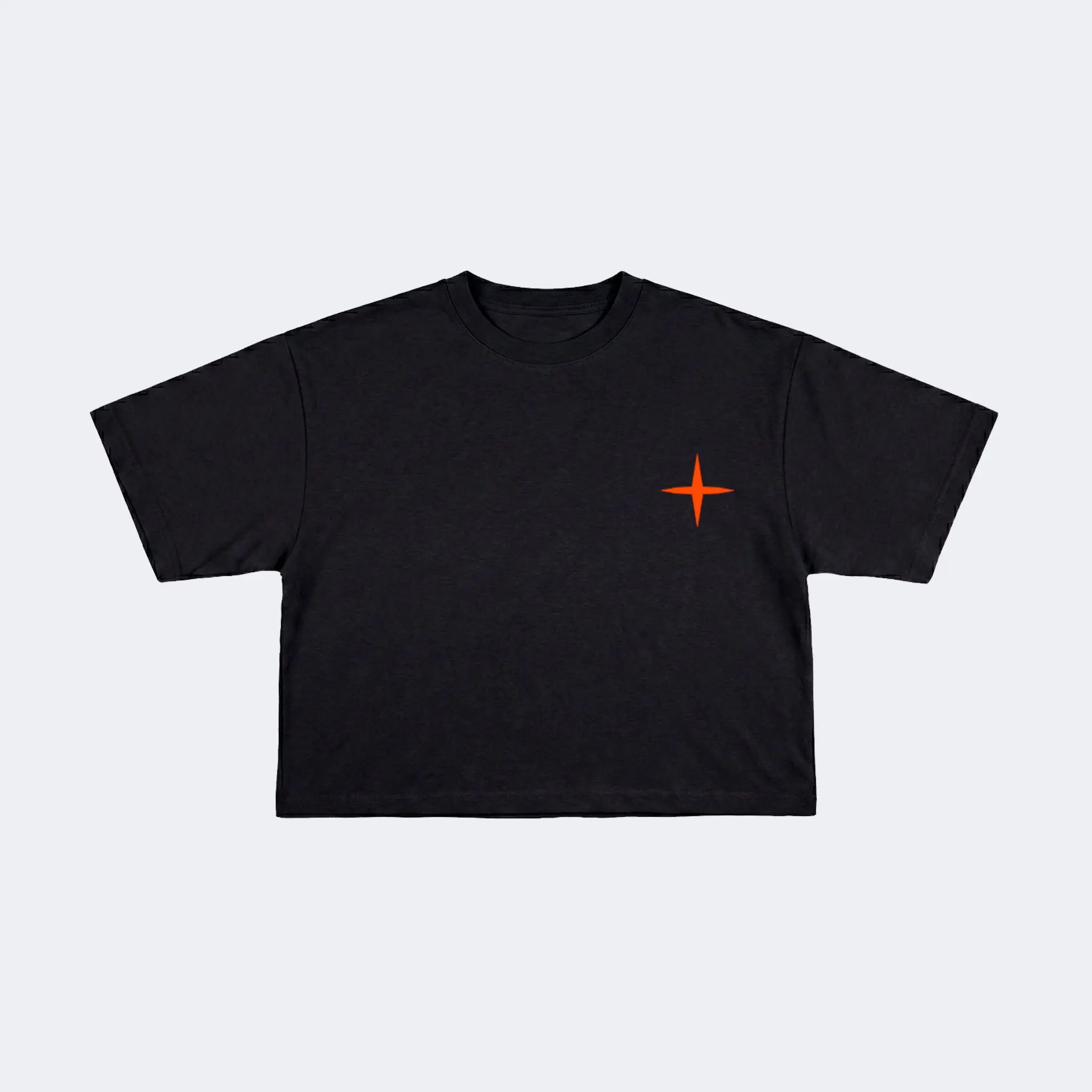 Cropped TUFF/All Day - Preto