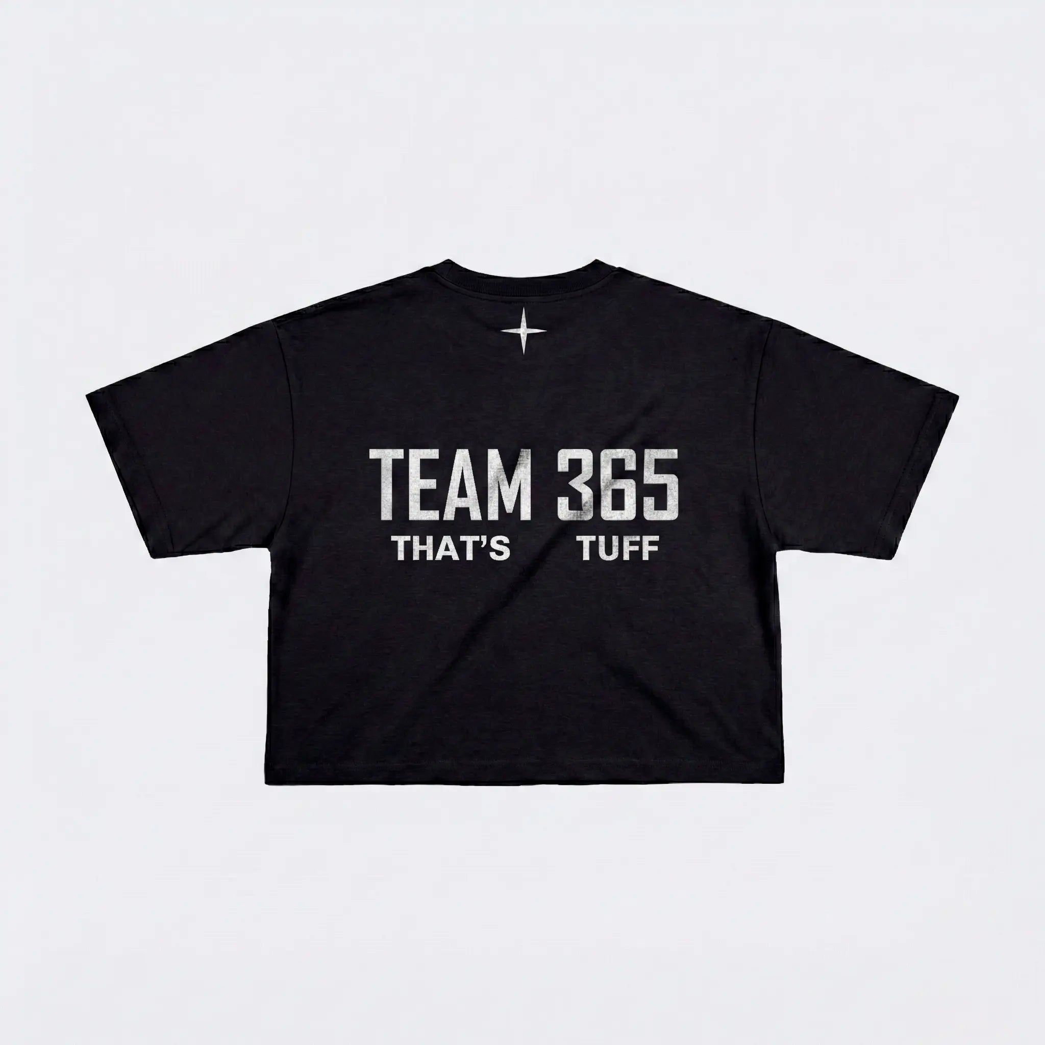 Cropped All Day/Team 365 - Preto