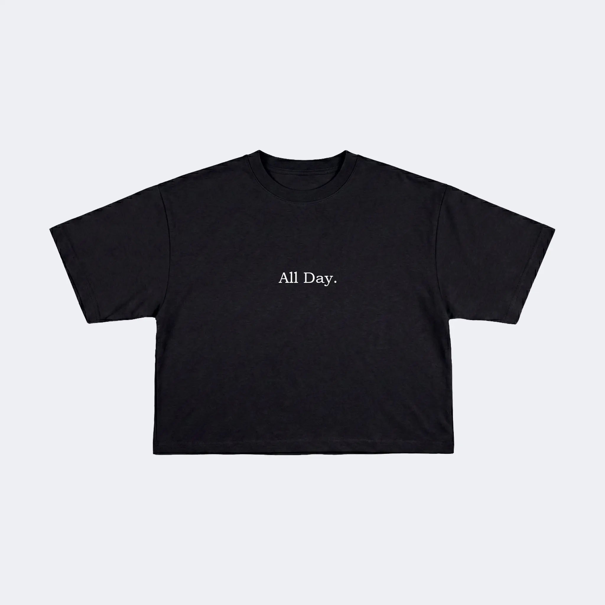 Cropped All Day/Team 365 - Preto