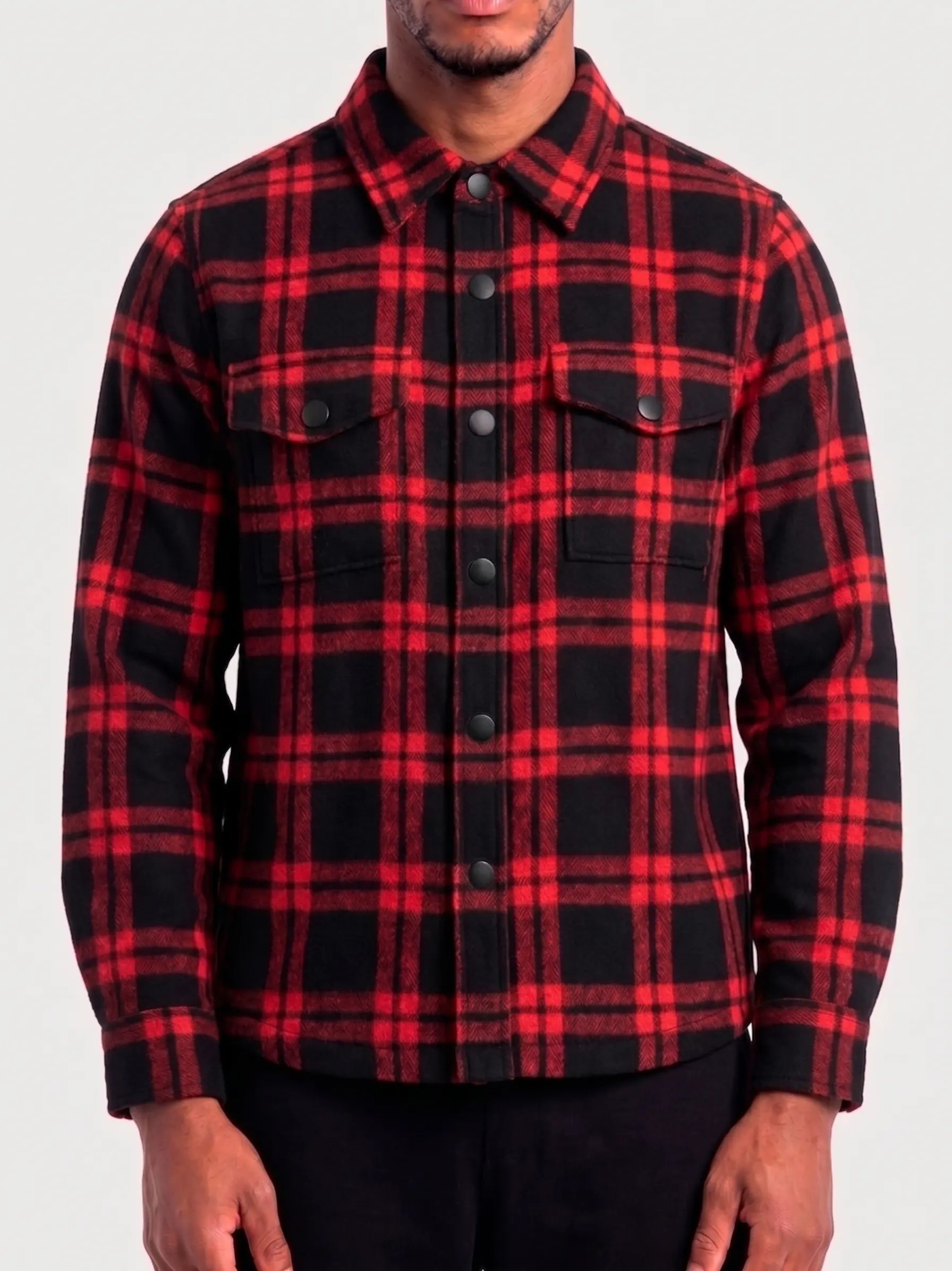 Camisa Flannel TUFF - Vermelha