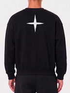 Moletom Boxy Careca TUFF Angel - Preto