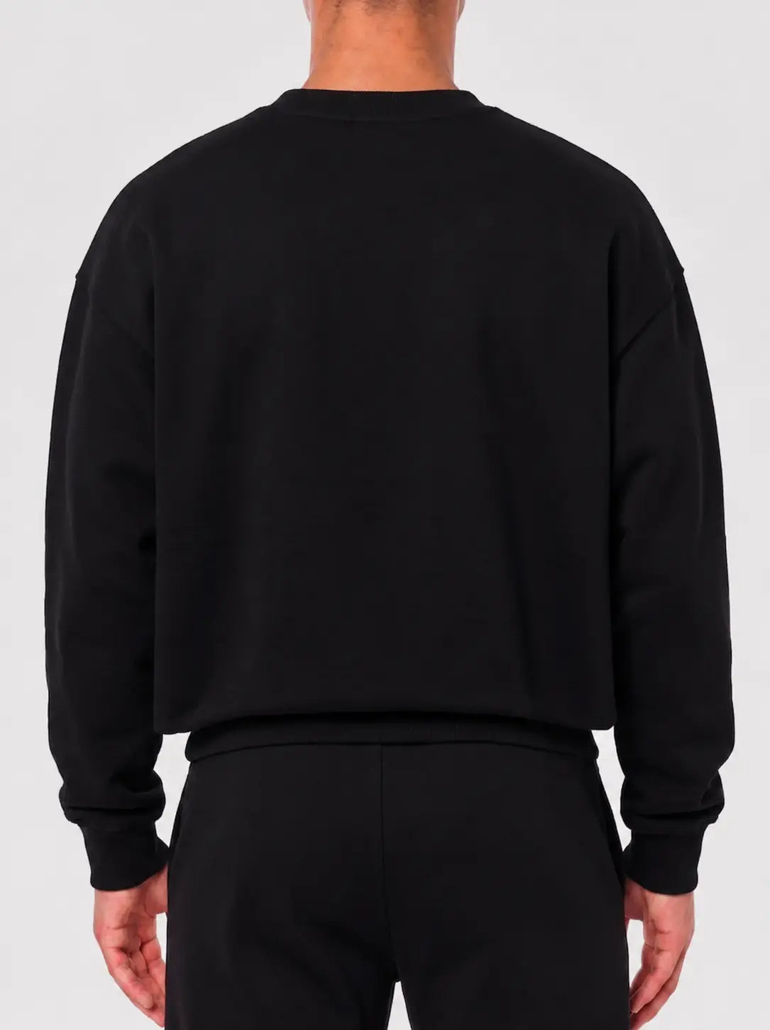 Moletom Boxy Careca TUFF Curve - Preto
