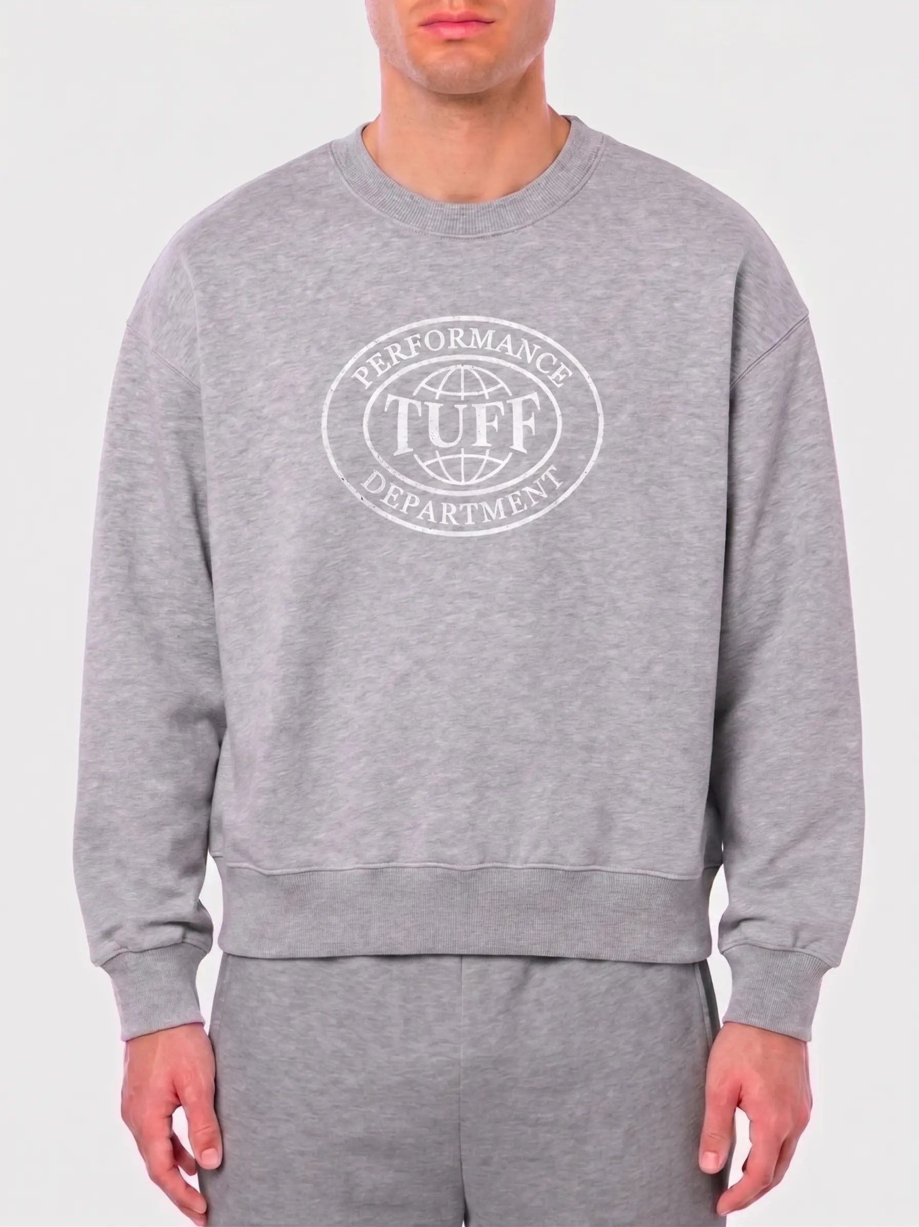 Crewneck Sweatshirt All Day/Team 365 - Black