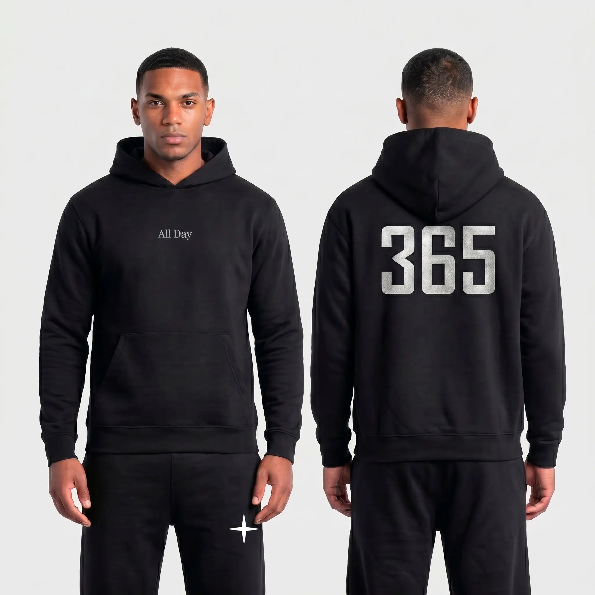 Moletom All Day/365 - Preto