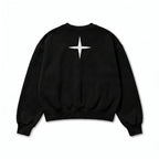 Moletom Boxy Careca TUFF Angel - Preto